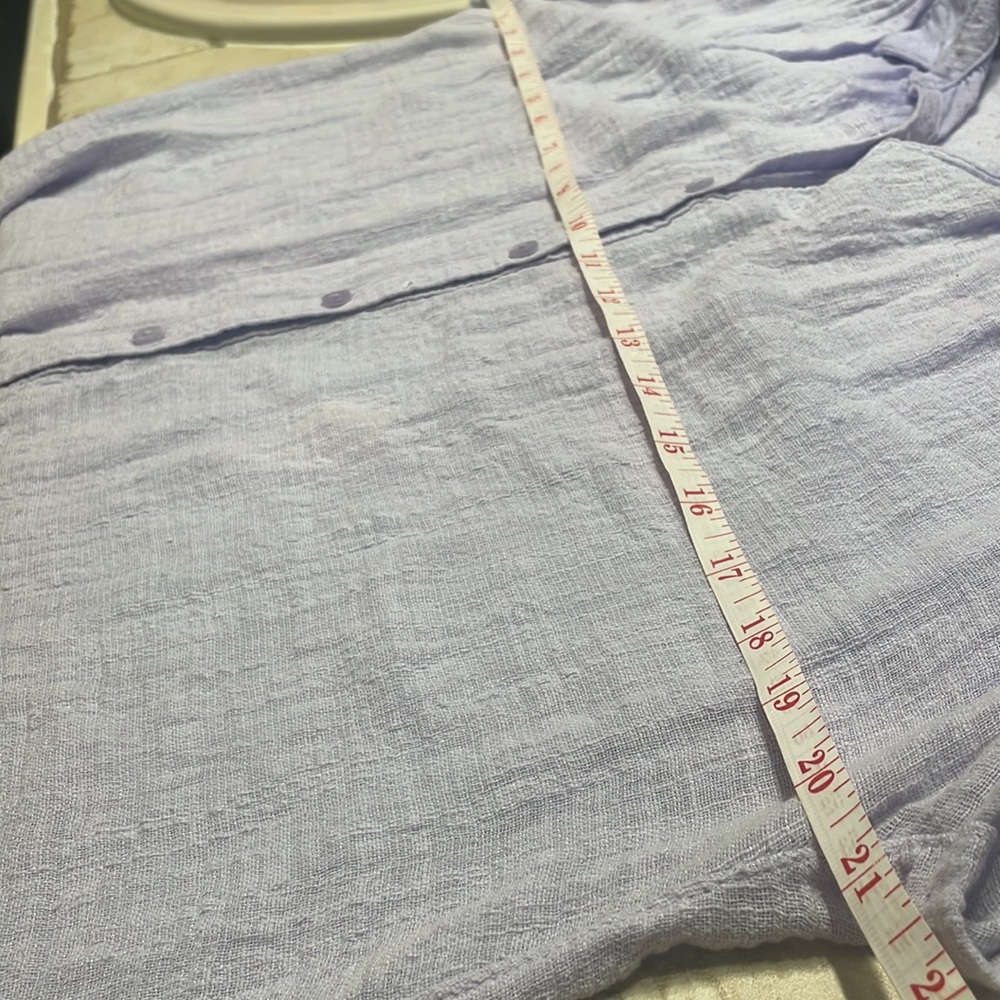 Lilac Universal Thread Collared Button Up - Picture 7 of 8